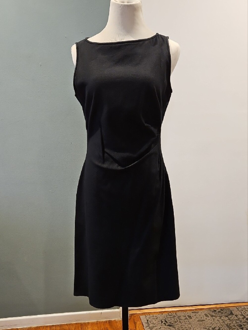 Kay Unger BlueBlack Sleeveless Sheath Dress 0293
